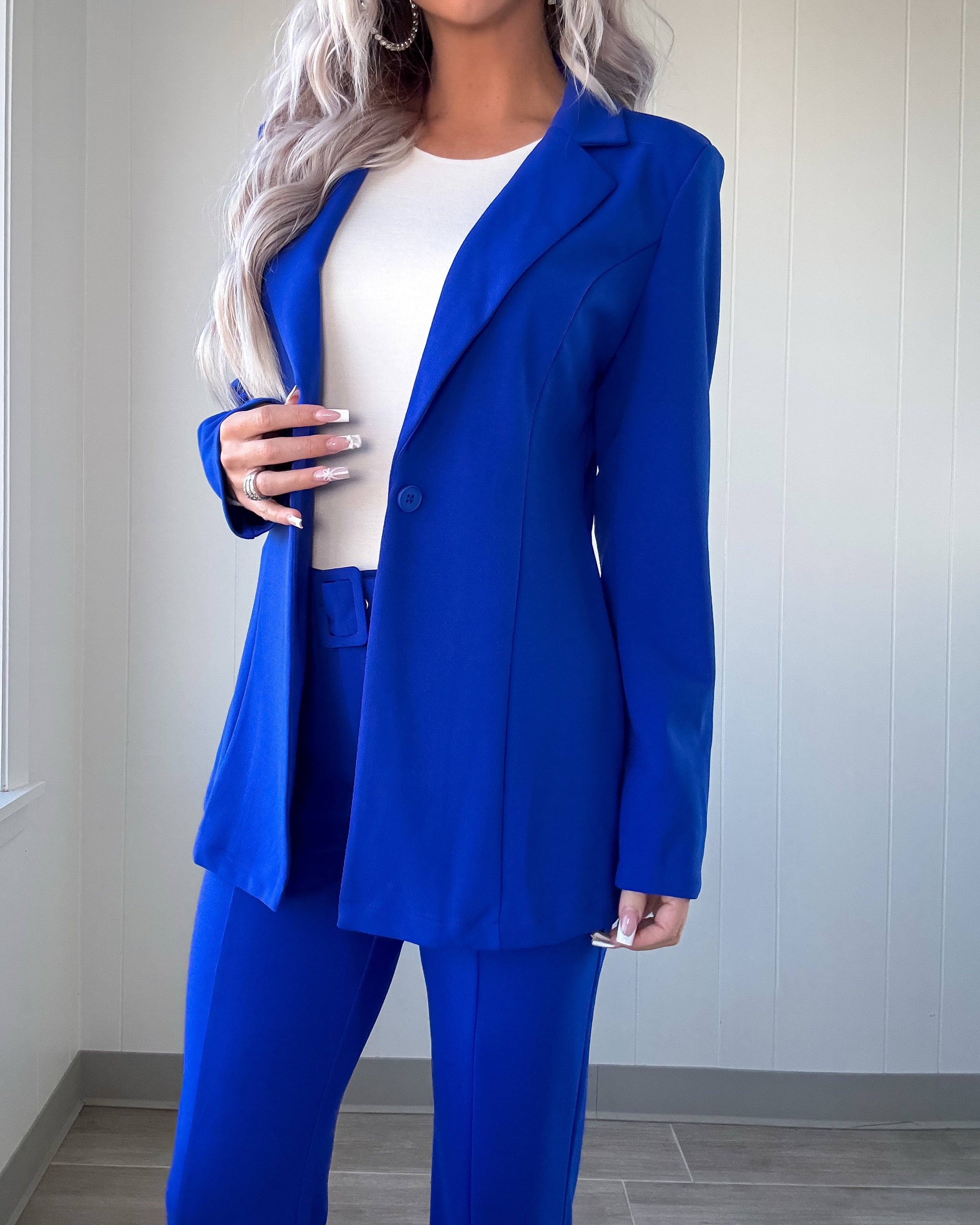 Winning Awards Blazer & Pants Set - Royal Blue