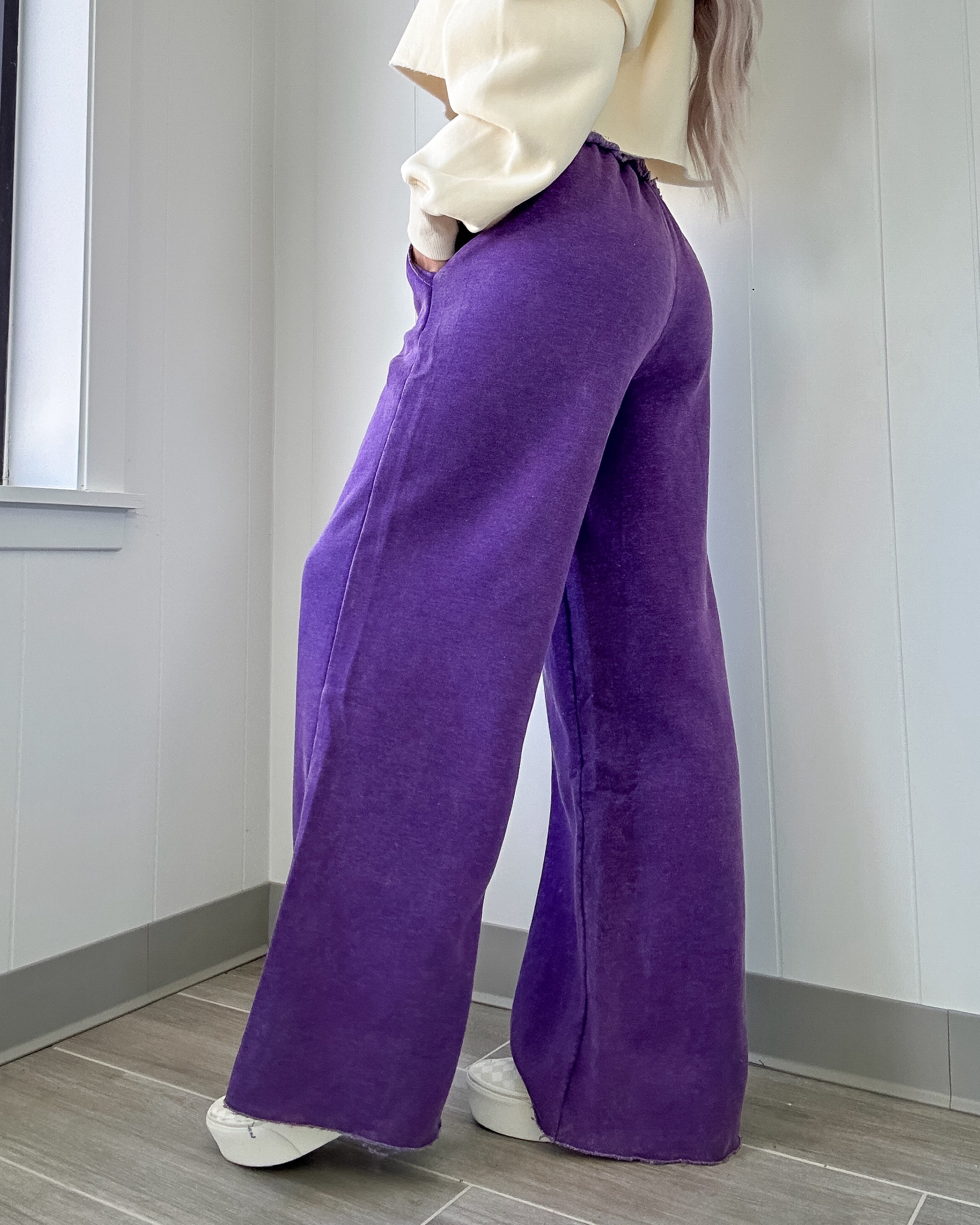 Soft Serenity Lounge Pants - Violet