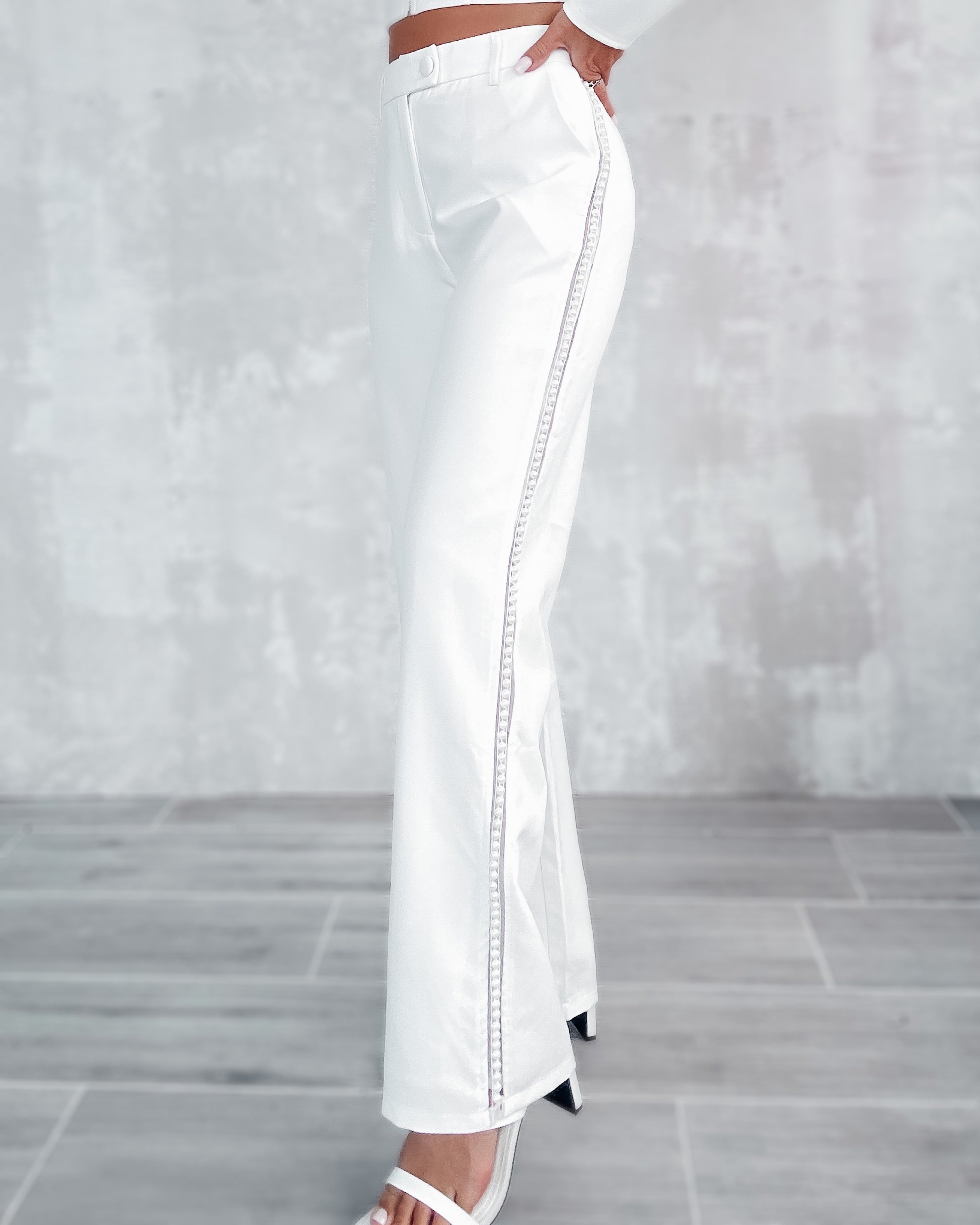 Petite Studio's Buvette Pearl Pants in Black - Women's Fashion
